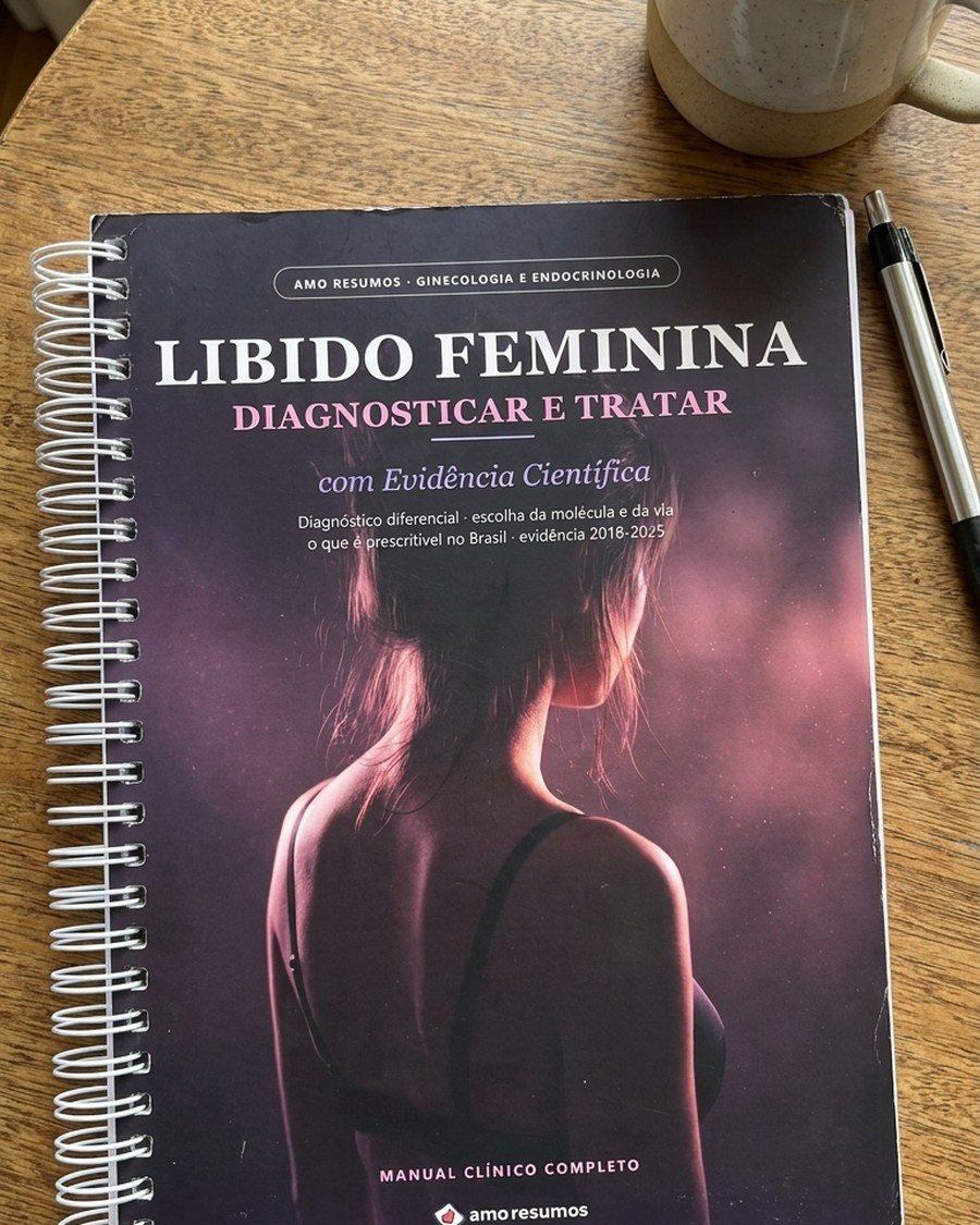 Manual Libido Feminina — exemplar impresso em espiral