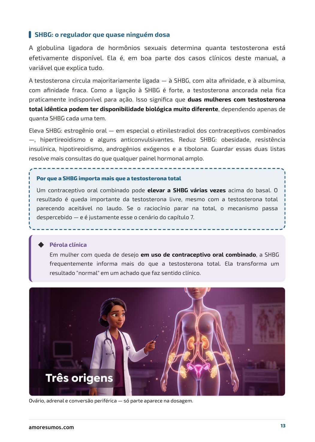 SHBG e a fração livre