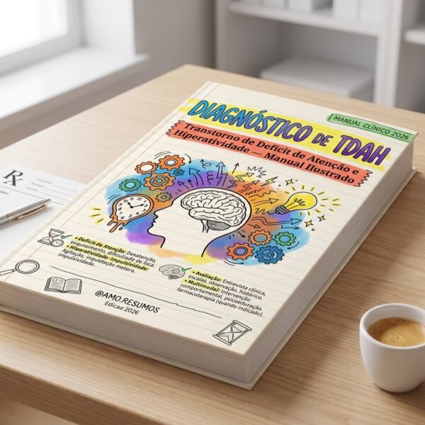 Diagnóstico de TDAH · Ilustrado — livro