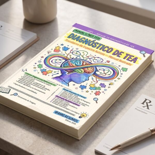 Diagnóstico de TEA (Autismo) · Ilustrado — livro