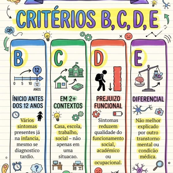 Diagnóstico de TDAH · Ilustrado — página de amostra 1