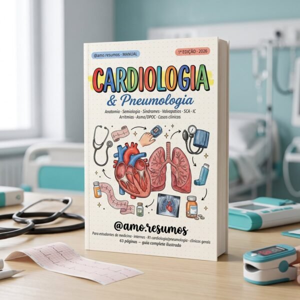 Semiologia Cardiopulmonar (2 em 1) — livro